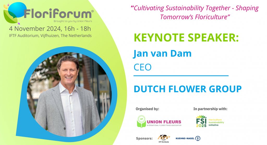 Floriforum: “Cultivating Sustainability Together – Shaping Tomorrow’s Floriculture”