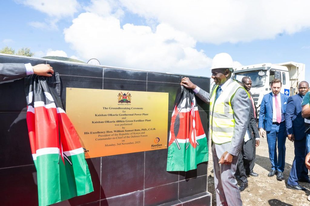 Kenya Launches First Geothermal-Powered Green Fertilizer Plant in Naivasha